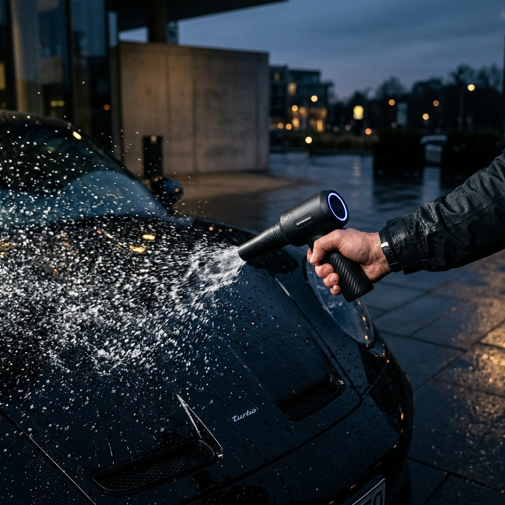 AeroJet drying sports car