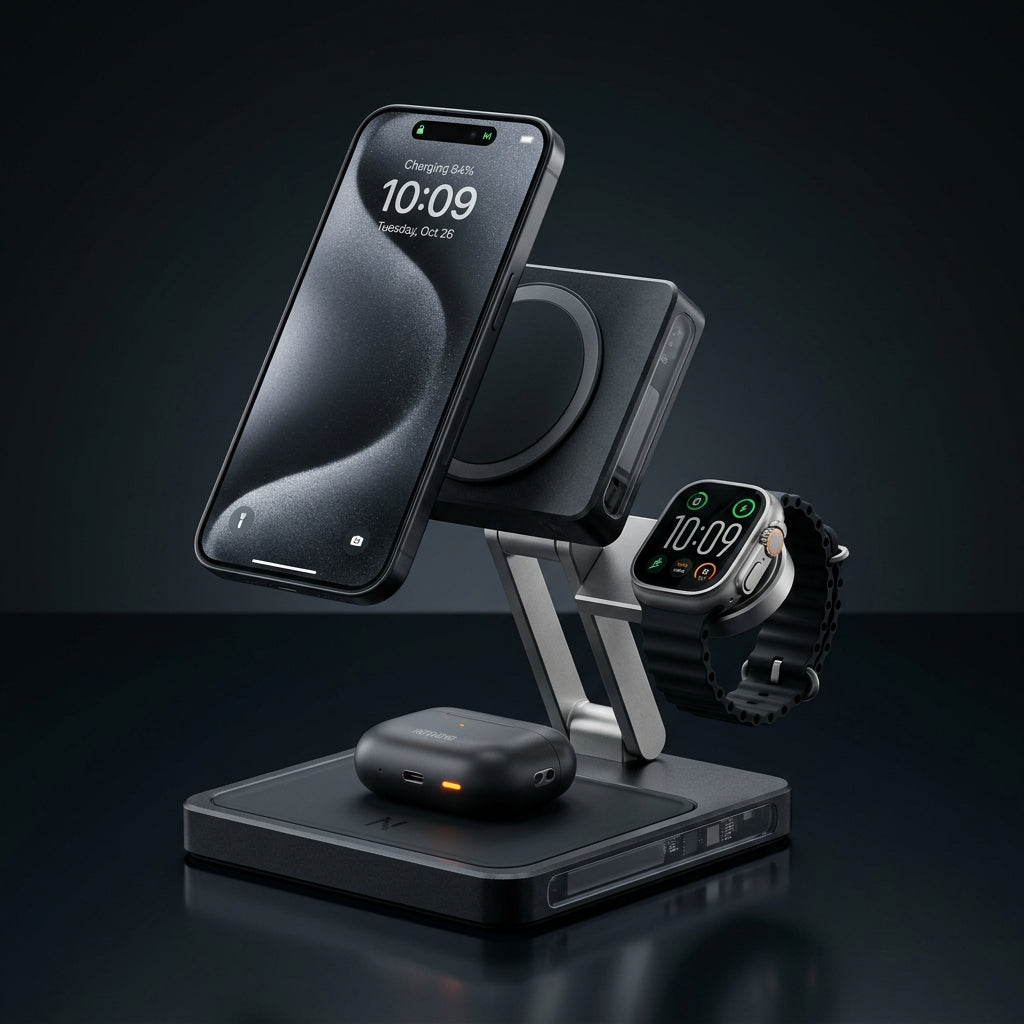 MagFold Pro 3-in-1 Hub